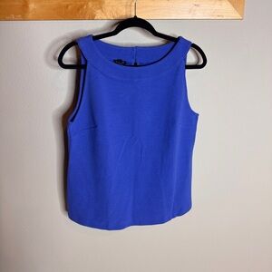 NWT Talbots Blue Sleeveless Women's Top